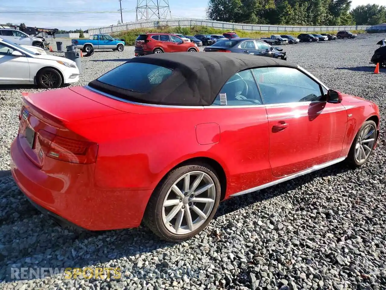 3 fotografías del automóvil dañado WAUD2AFH2HN003900 AUDI A5 2023