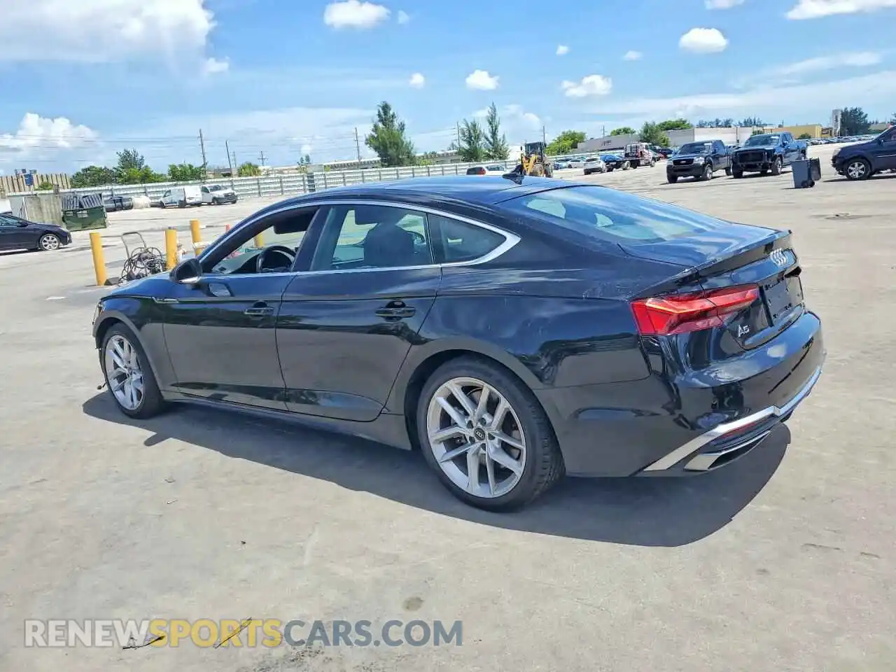 2 Photograph of a damaged car WAUDACF52PA022618 AUDI A5 2023