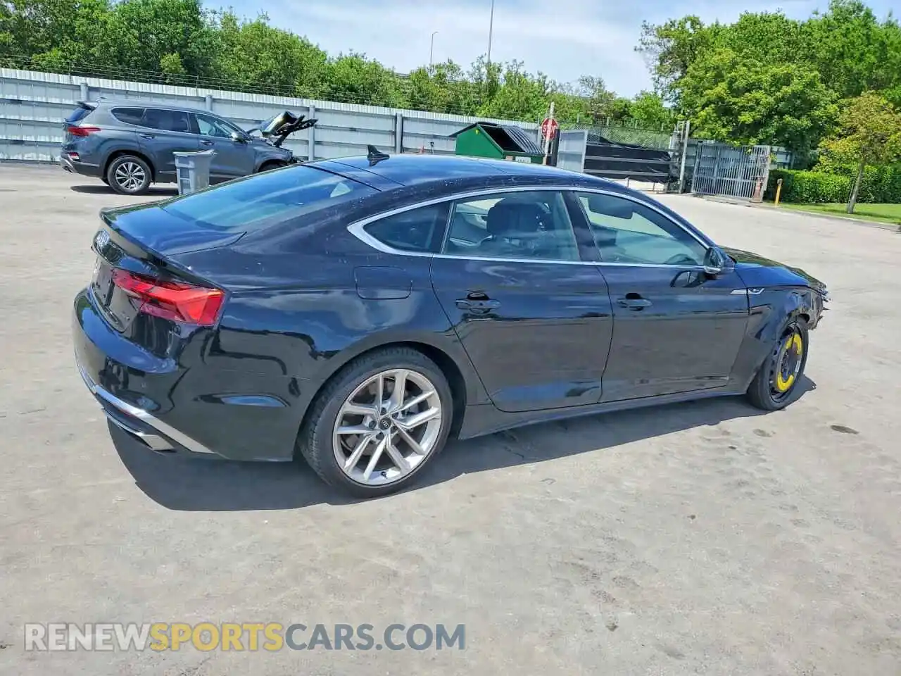 3 Photograph of a damaged car WAUDACF52PA022618 AUDI A5 2023