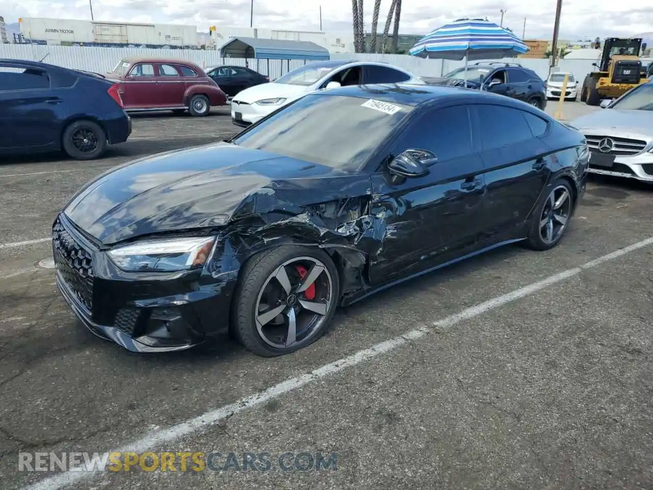 1 Photograph of a damaged car WAUEACF59PA041557 AUDI A5 2023