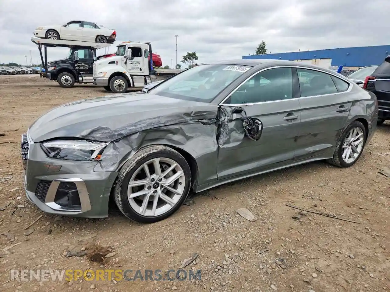 1 fotografías del automóvil dañado WAUEACF5XPA042006 AUDI A5 2023