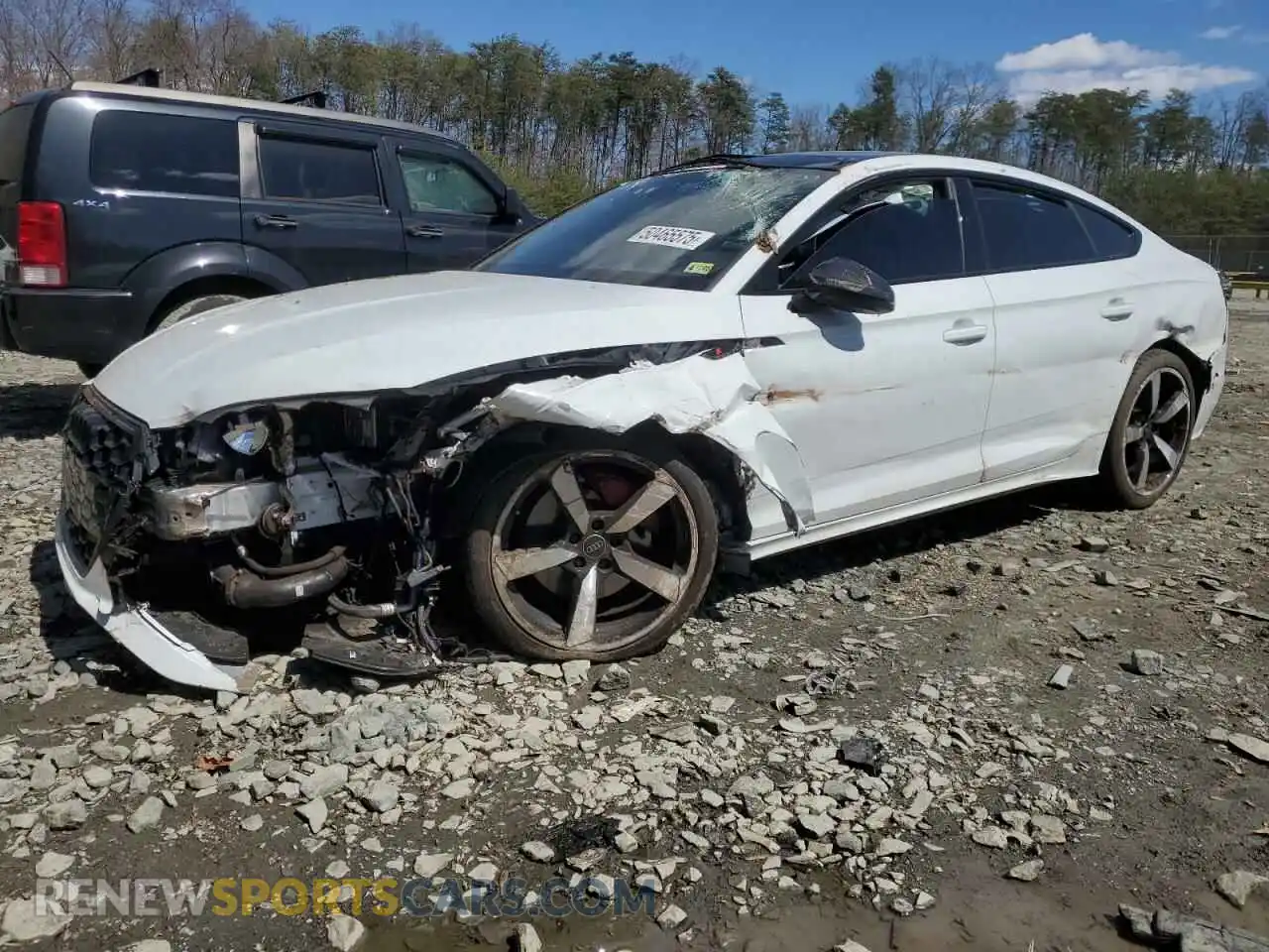 1 Photograph of a damaged car WAUEADF51PA043423 AUDI A5 2023