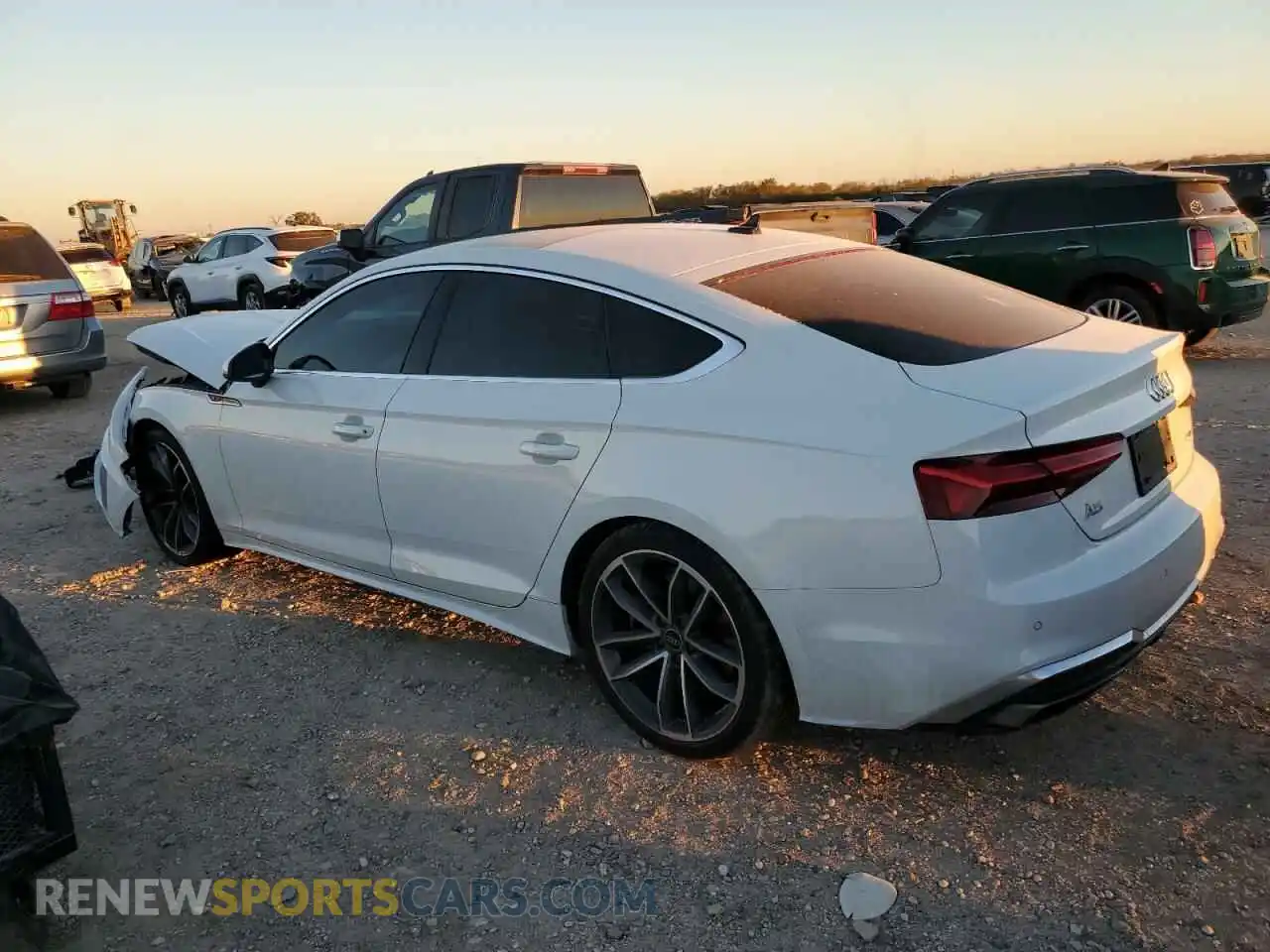 2 Photograph of a damaged car WAUFACF53PA032860 AUDI A5 2023