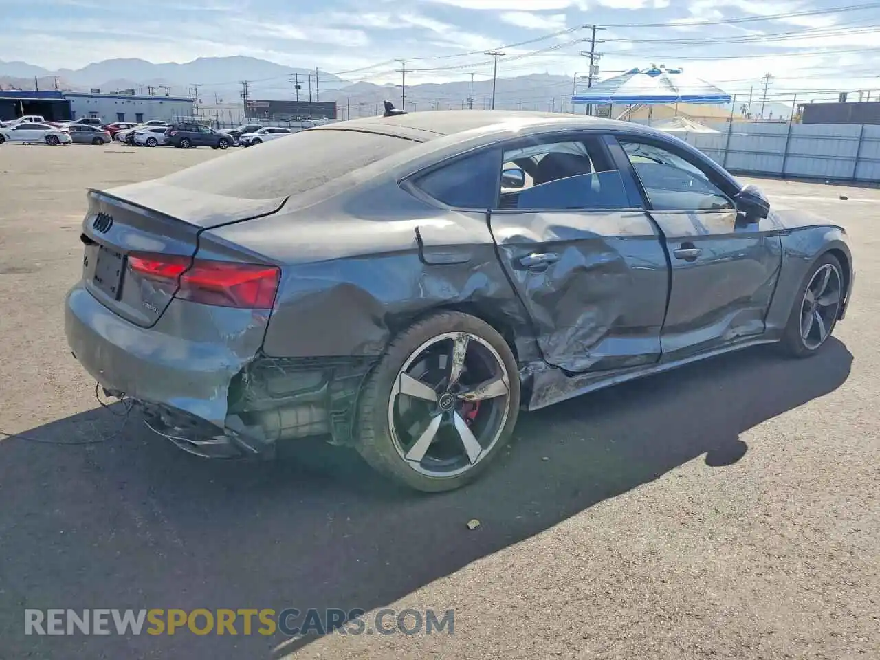 3 Photograph of a damaged car WAUFACF54PA049733 AUDI A5 2023