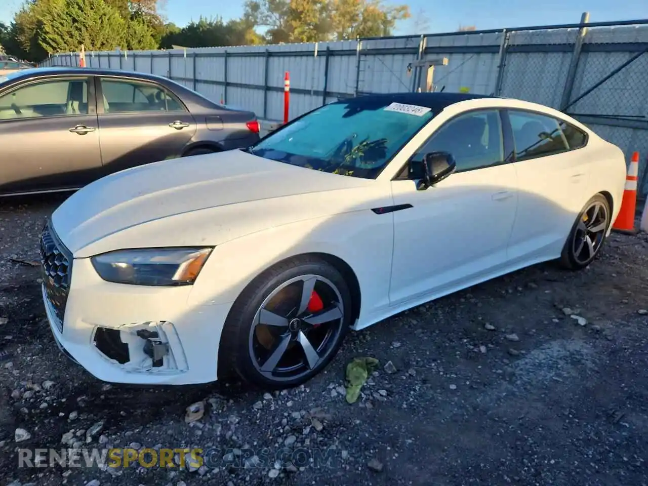 1 Photograph of a damaged car WAUFACF56PA029516 AUDI A5 2023