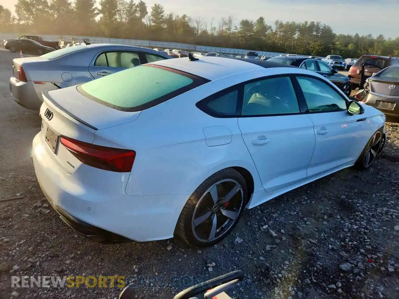 3 Photograph of a damaged car WAUFACF56PA029516 AUDI A5 2023