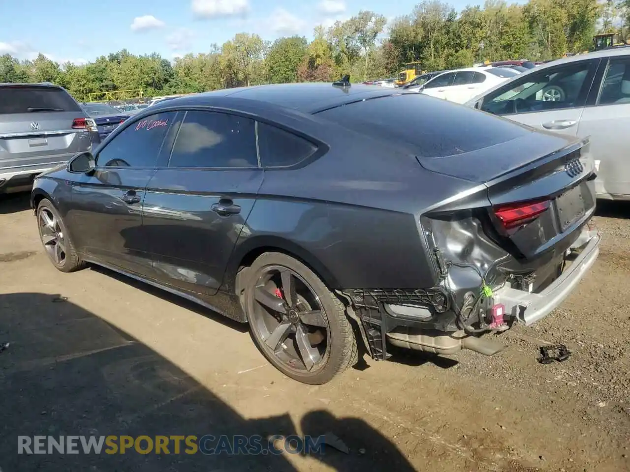 2 Photograph of a damaged car WAUFACF57PA068292 AUDI A5 2023