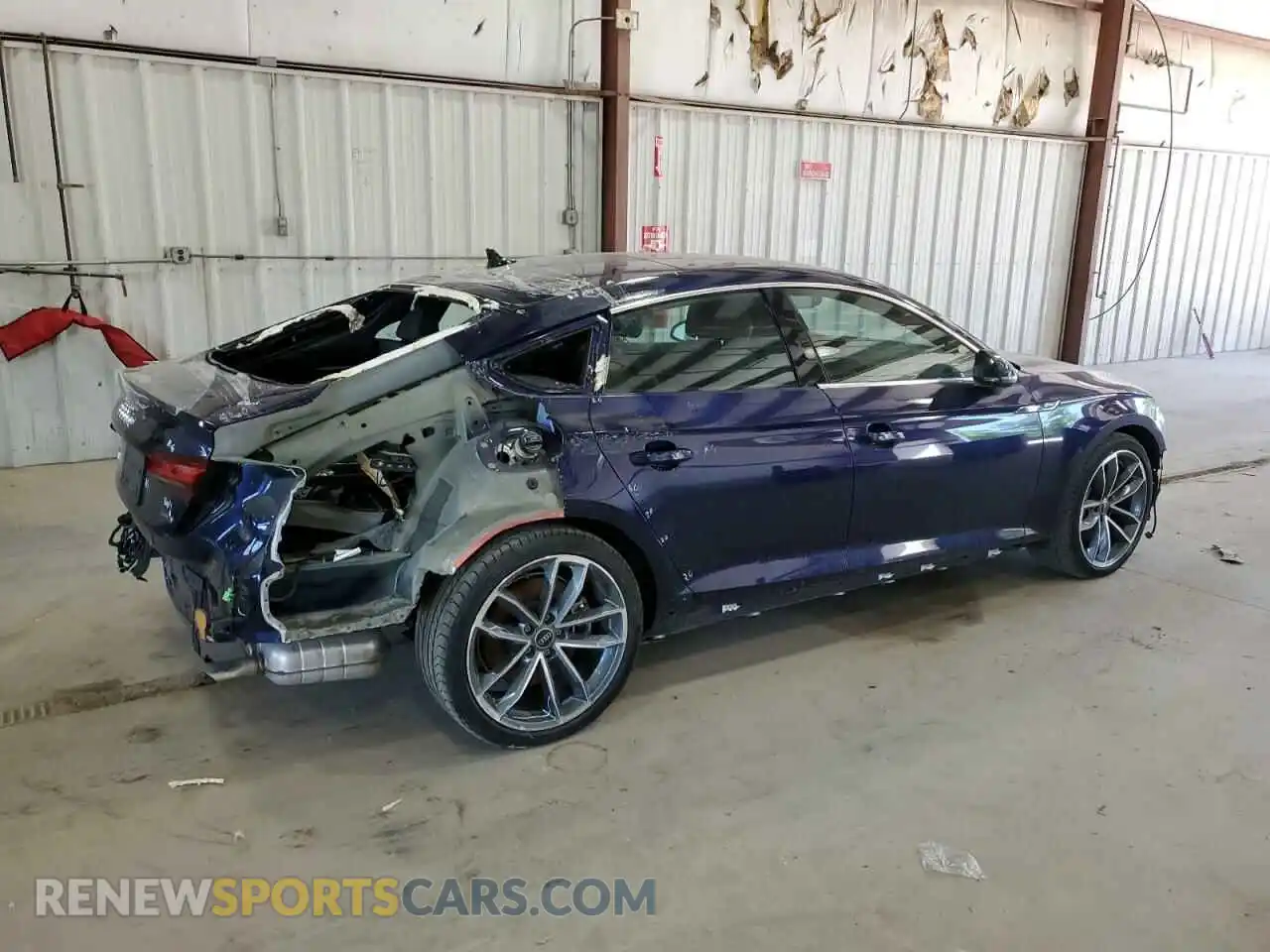 3 Photograph of a damaged car WAUFACF58PA029856 AUDI A5 2023
