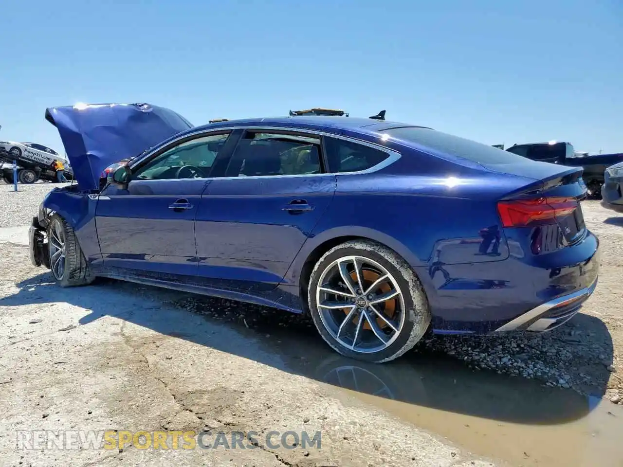 2 Photograph of a damaged car WAUFACF59PA019708 AUDI A5 2023