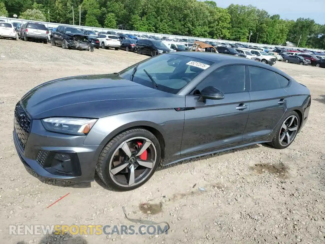 1 Photograph of a damaged car WAUFACF5XPA011147 AUDI A5 2023