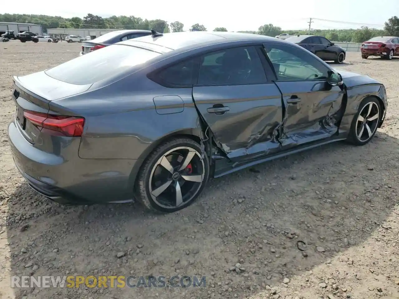 3 Photograph of a damaged car WAUFACF5XPA011147 AUDI A5 2023