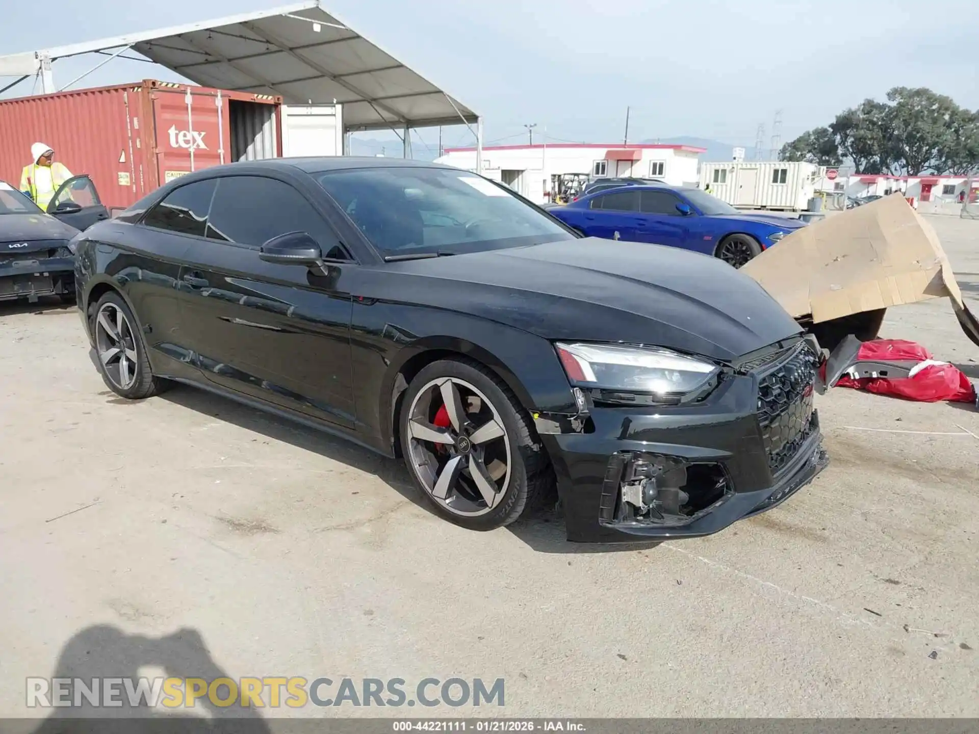 1 Photograph of a damaged car WAUTAAF58PA021831 AUDI A5 2023