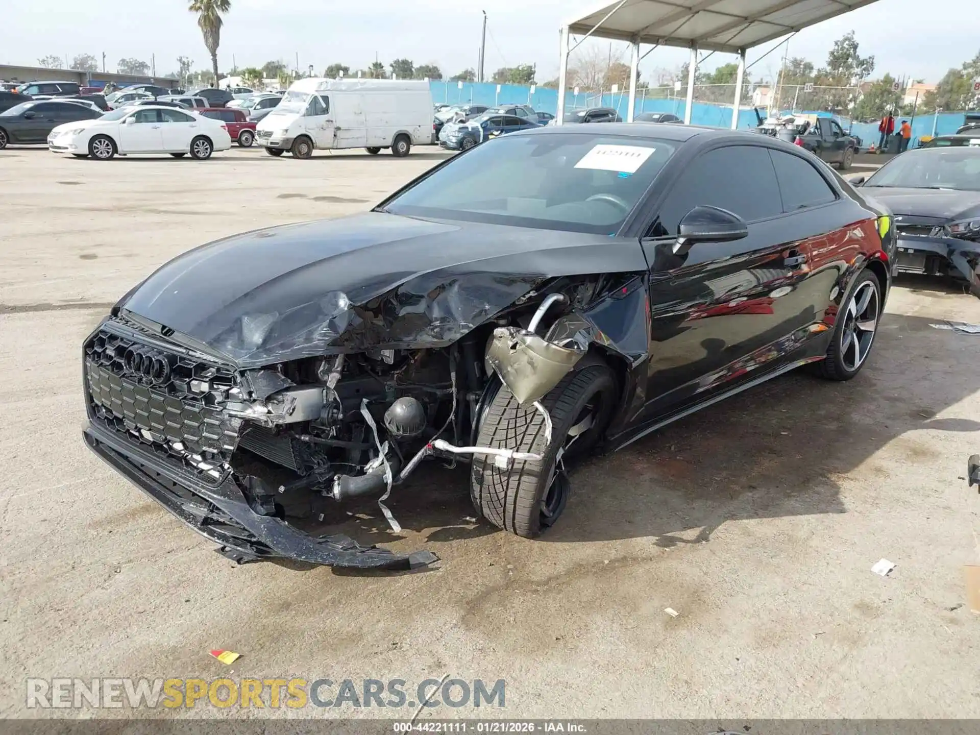 2 Photograph of a damaged car WAUTAAF58PA021831 AUDI A5 2023