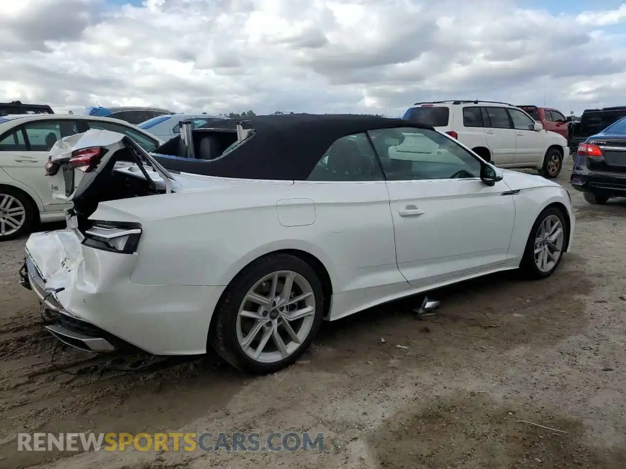 3 Photograph of a damaged car WAU3AGF52RN005073 AUDI A5 2024