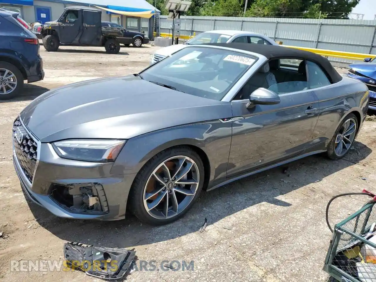 1 Photograph of a damaged car WAU4AGF59RN009836 AUDI A5 2024
