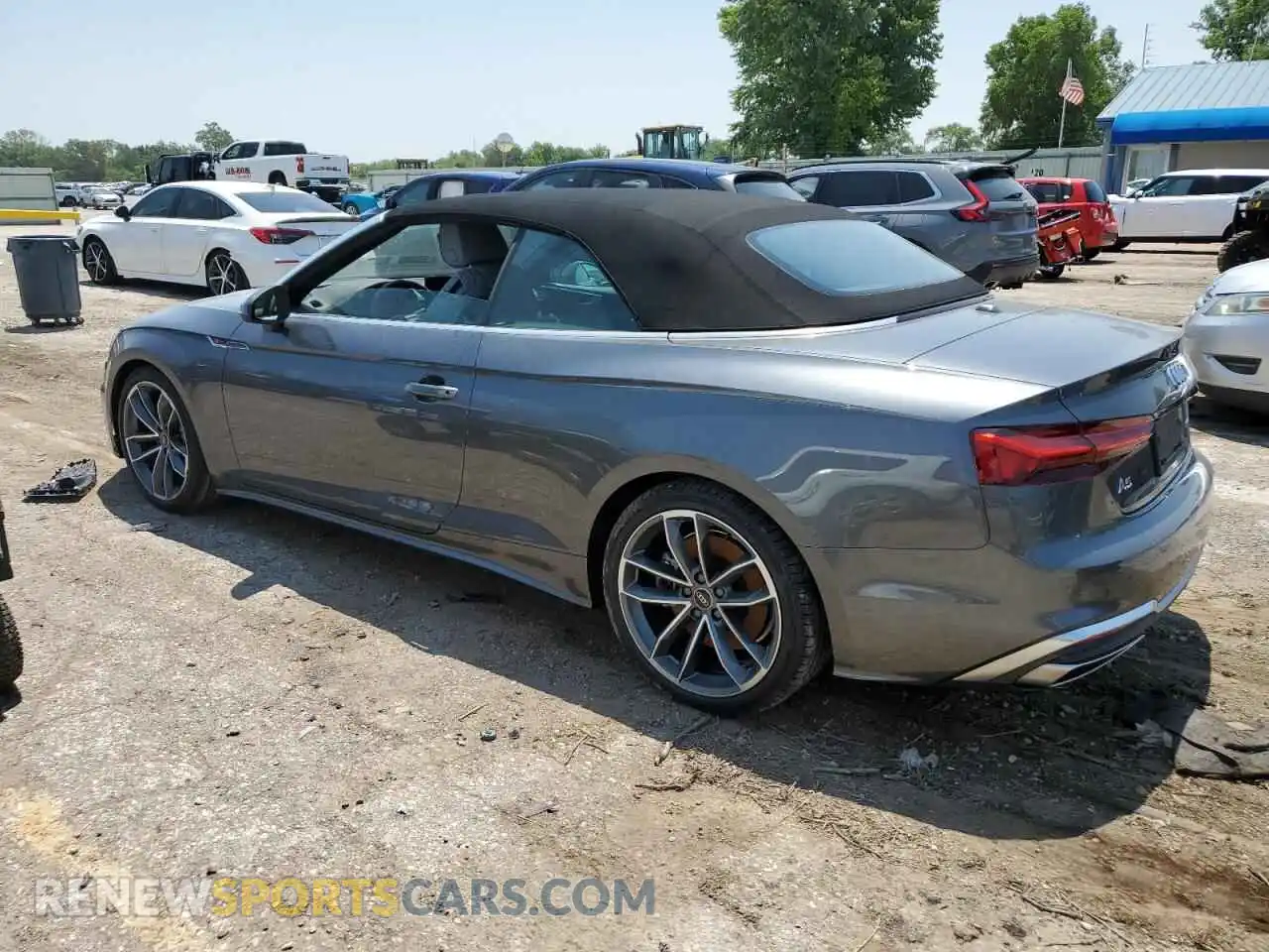 2 Photograph of a damaged car WAU4AGF59RN009836 AUDI A5 2024
