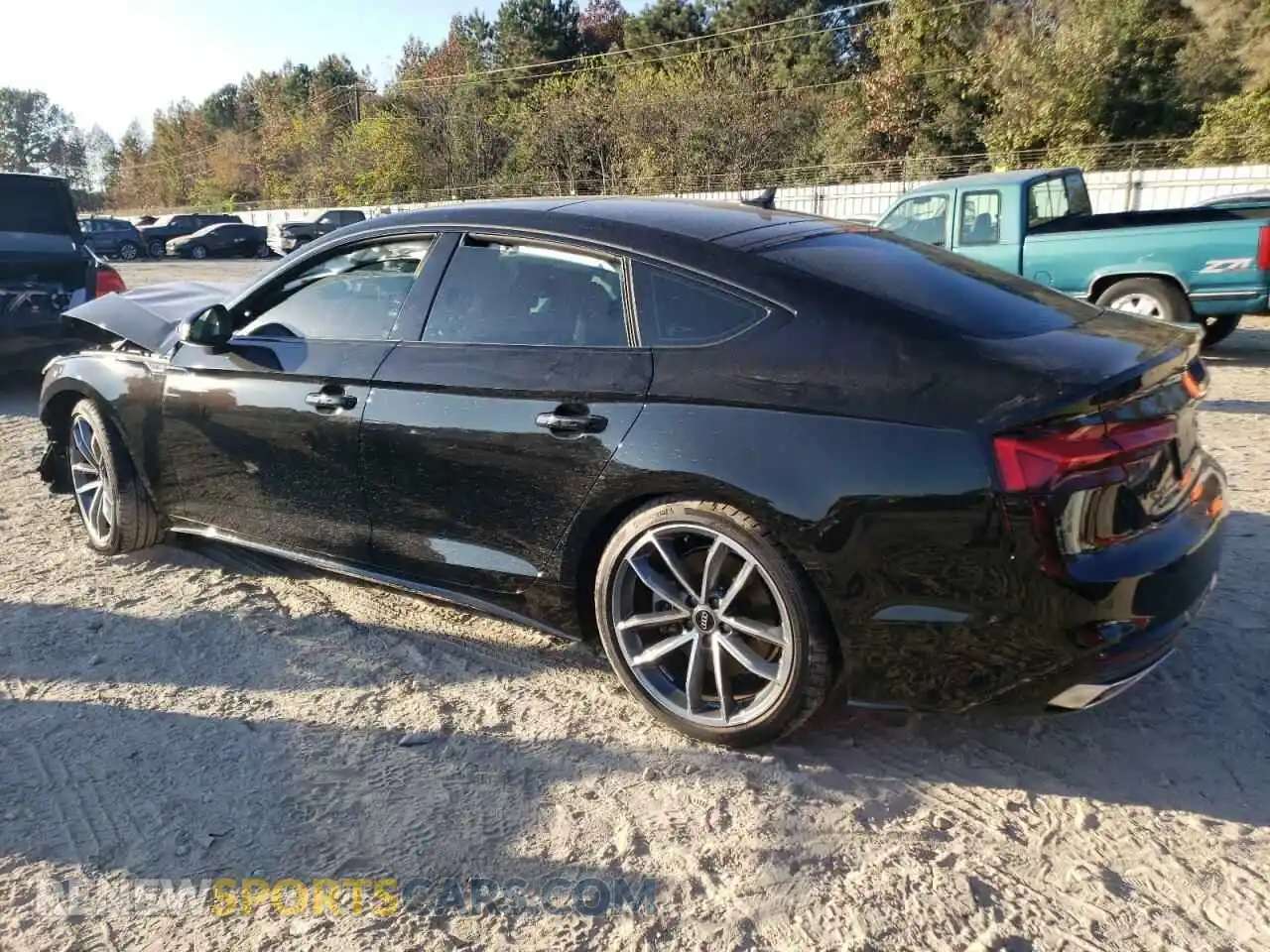 2 Photograph of a damaged car WAUDACF51RA090105 AUDI A5 2024
