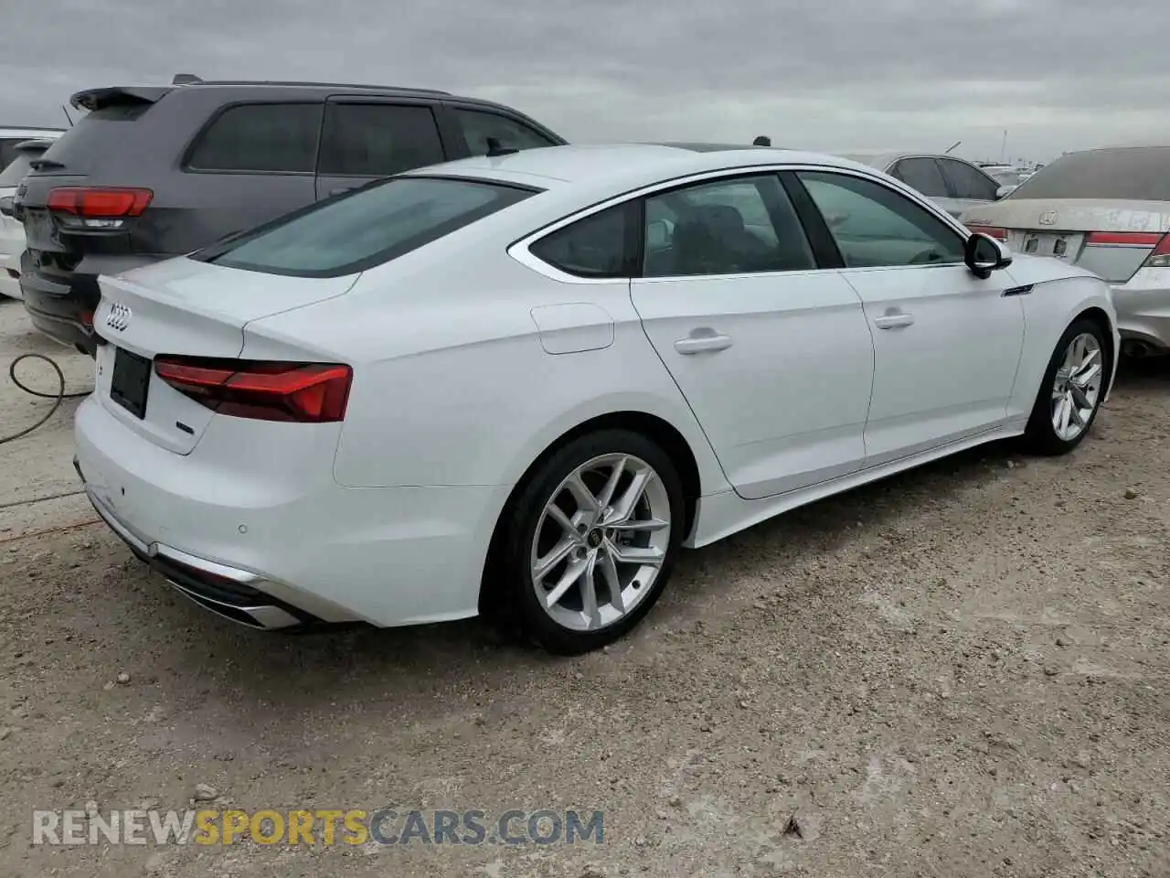 3 Photograph of a damaged car WAUDACF54RA058538 AUDI A5 2024