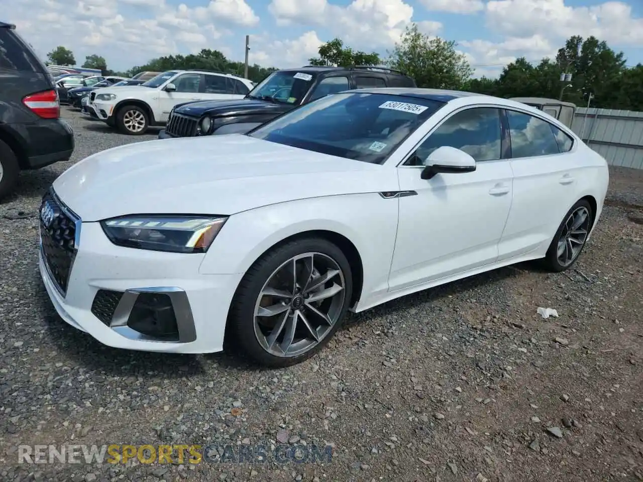 1 Photograph of a damaged car WAUDACF57RA079089 AUDI A5 2024