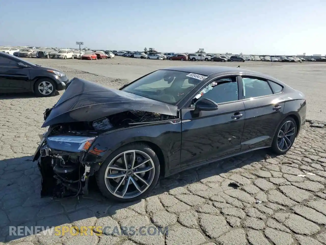 1 Photograph of a damaged car WAUDACF58RA084690 AUDI A5 2024