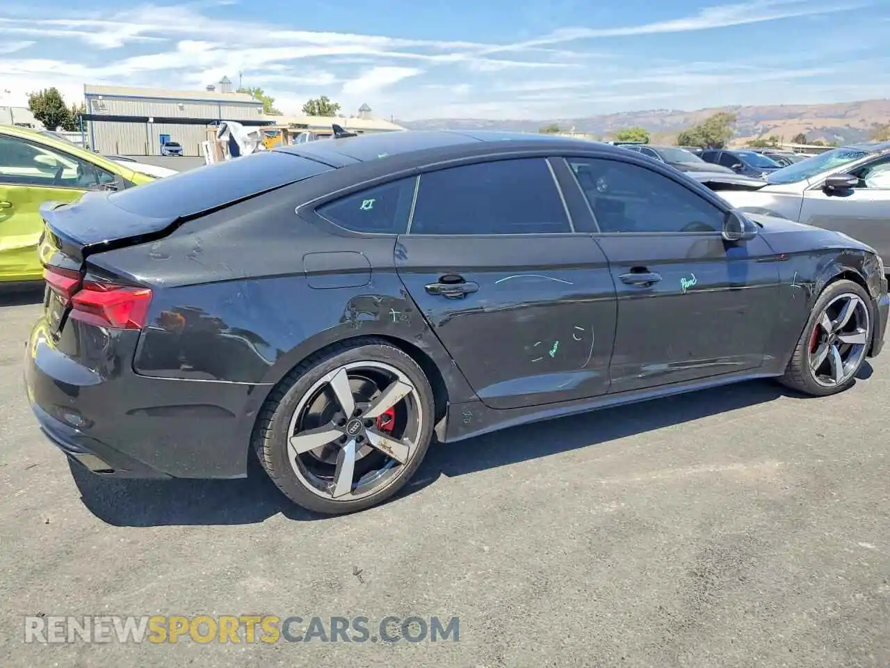 3 Photograph of a damaged car WAUEACF50RA065863 AUDI A5 2024