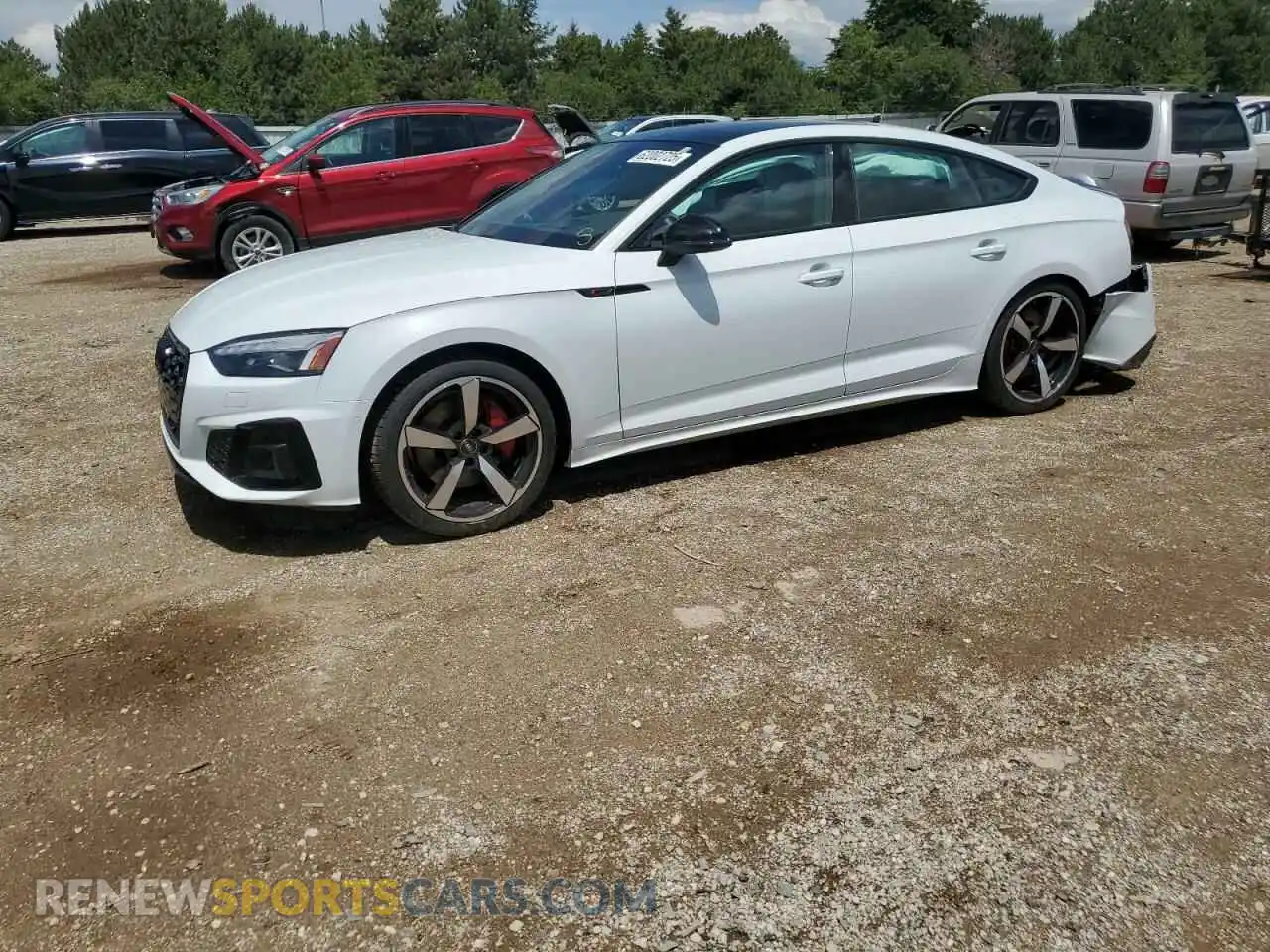 1 Photograph of a damaged car WAUEACF52RA040835 AUDI A5 2024