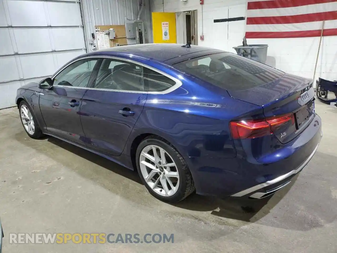 2 Photograph of a damaged car WAUFACF51RA014635 AUDI A5 2024