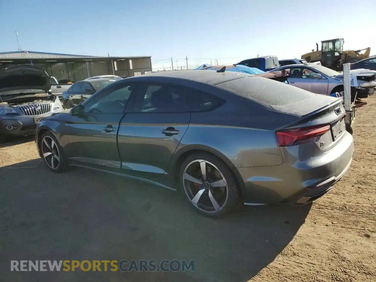 2 Photograph of a damaged car WAUFACF52RA015387 AUDI A5 2024