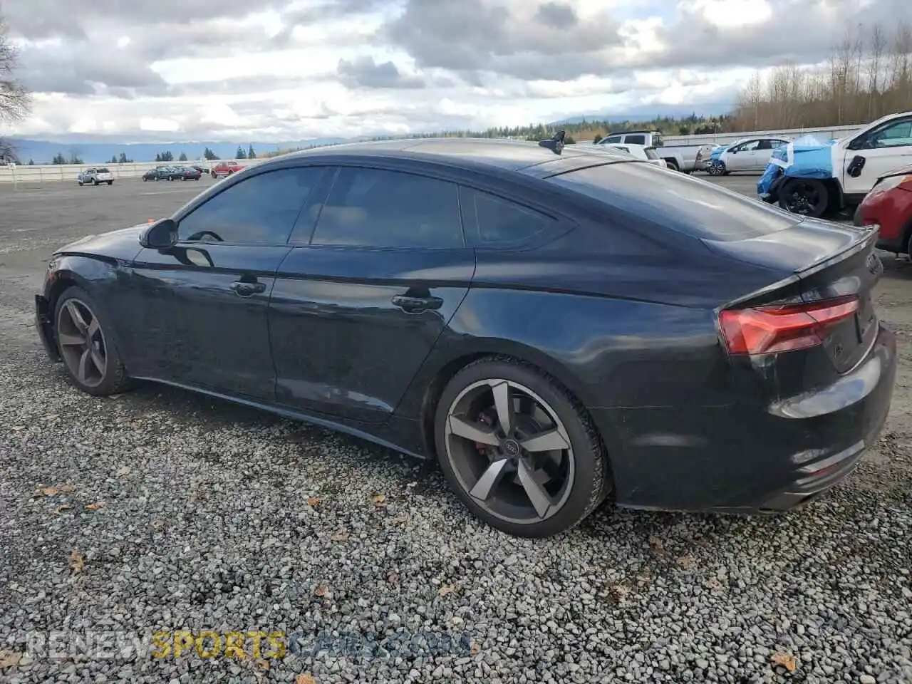 2 Photograph of a damaged car WAUFACF52RA072642 AUDI A5 2024