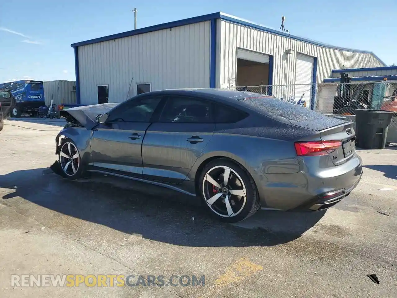 2 Photograph of a damaged car WAUFACF53RA004821 AUDI A5 2024