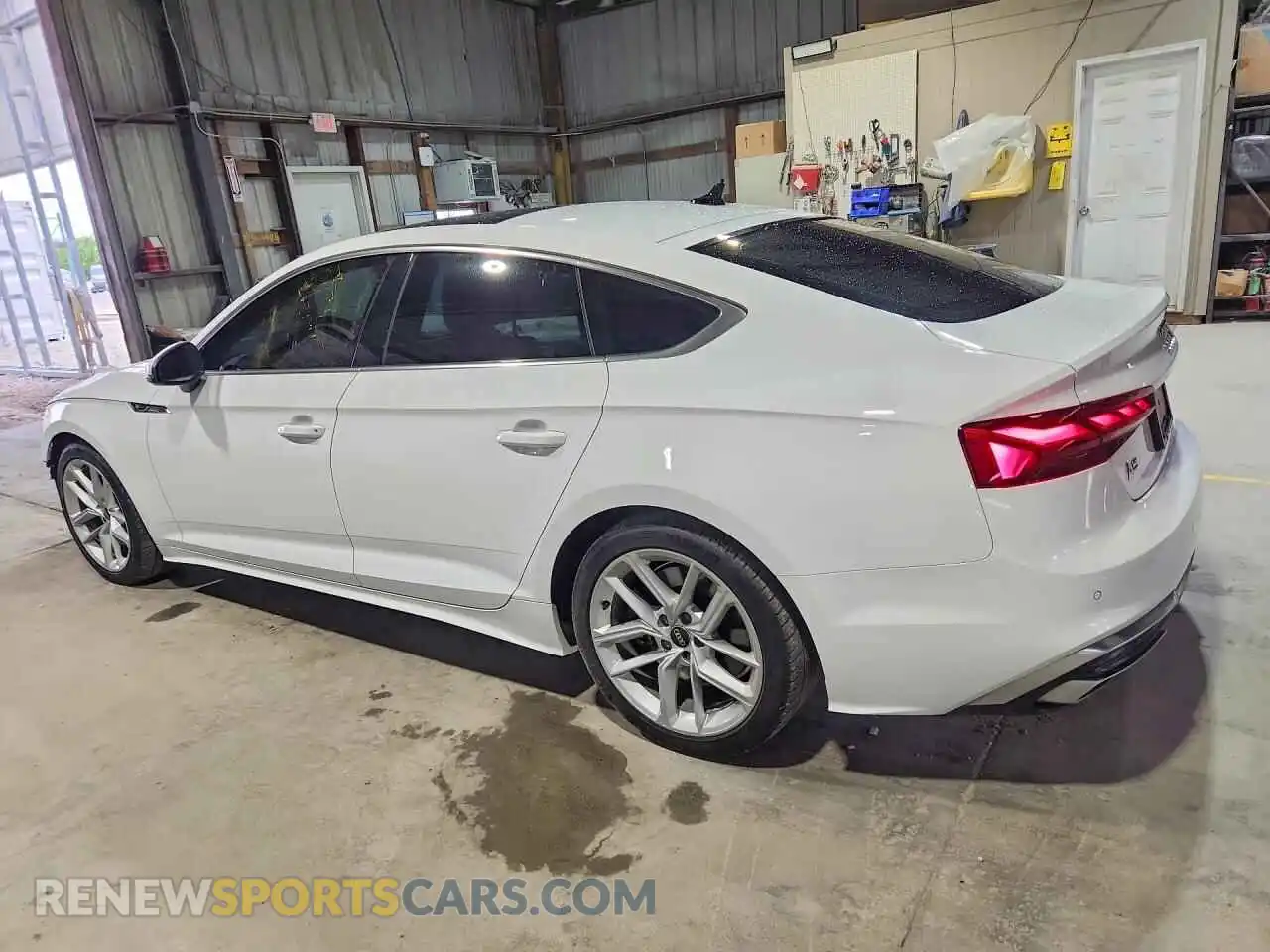 2 Photograph of a damaged car WAUFACF54RA013687 AUDI A5 2024