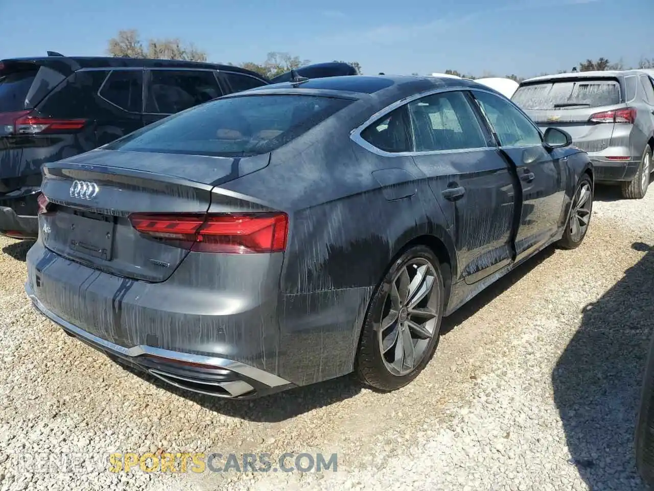 3 Photograph of a damaged car WAUFACF54RA025452 AUDI A5 2024