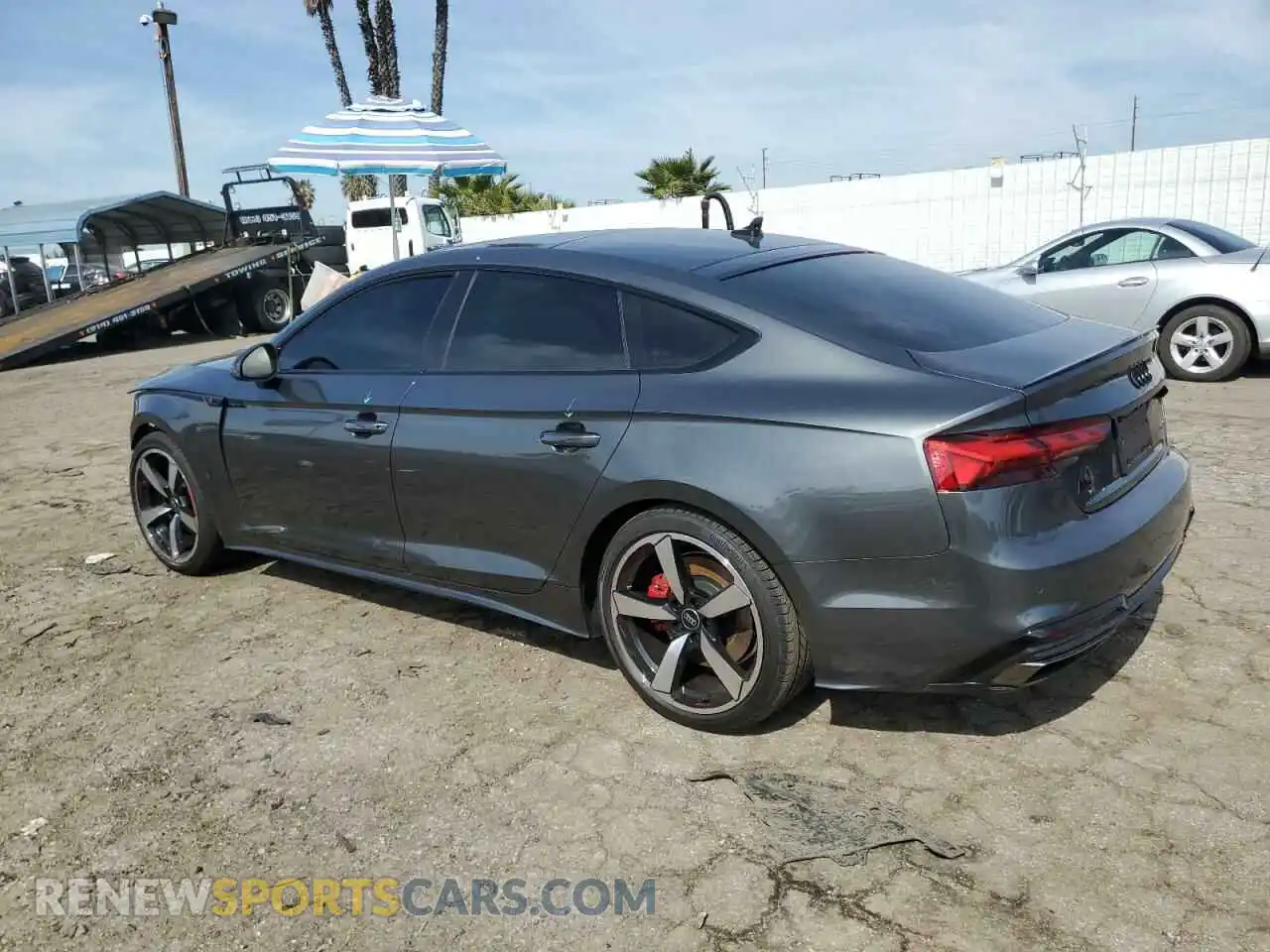 2 Photograph of a damaged car WAUFACF54RA118780 AUDI A5 2024