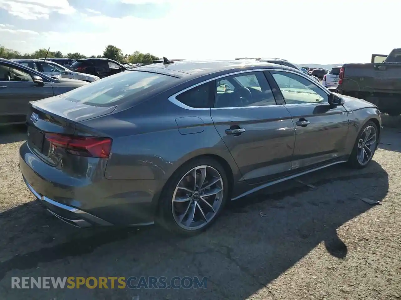 3 Photograph of a damaged car WAUFACF55RA079116 AUDI A5 2024