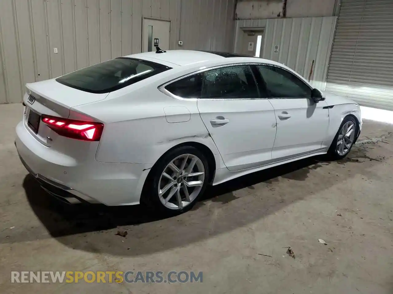 3 Photograph of a damaged car WAUFACF57RA092093 AUDI A5 2024