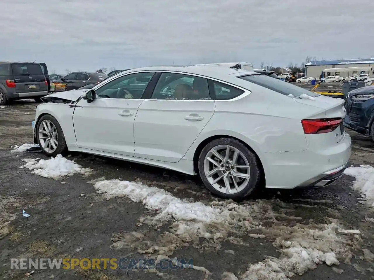 2 Photograph of a damaged car WAUFACF58RA050970 AUDI A5 2024