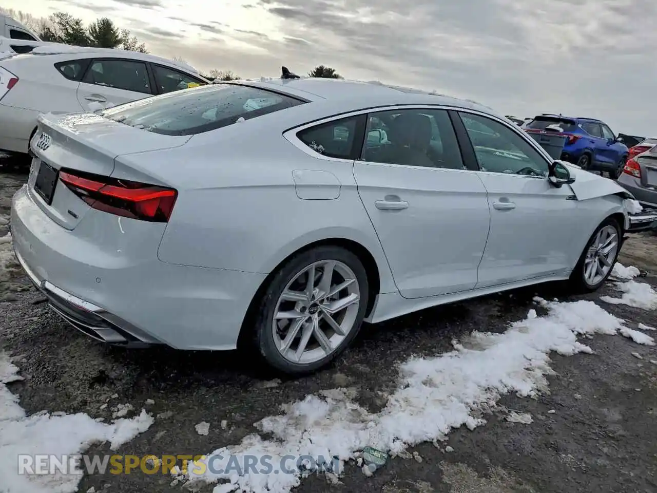 3 Photograph of a damaged car WAUFACF58RA050970 AUDI A5 2024