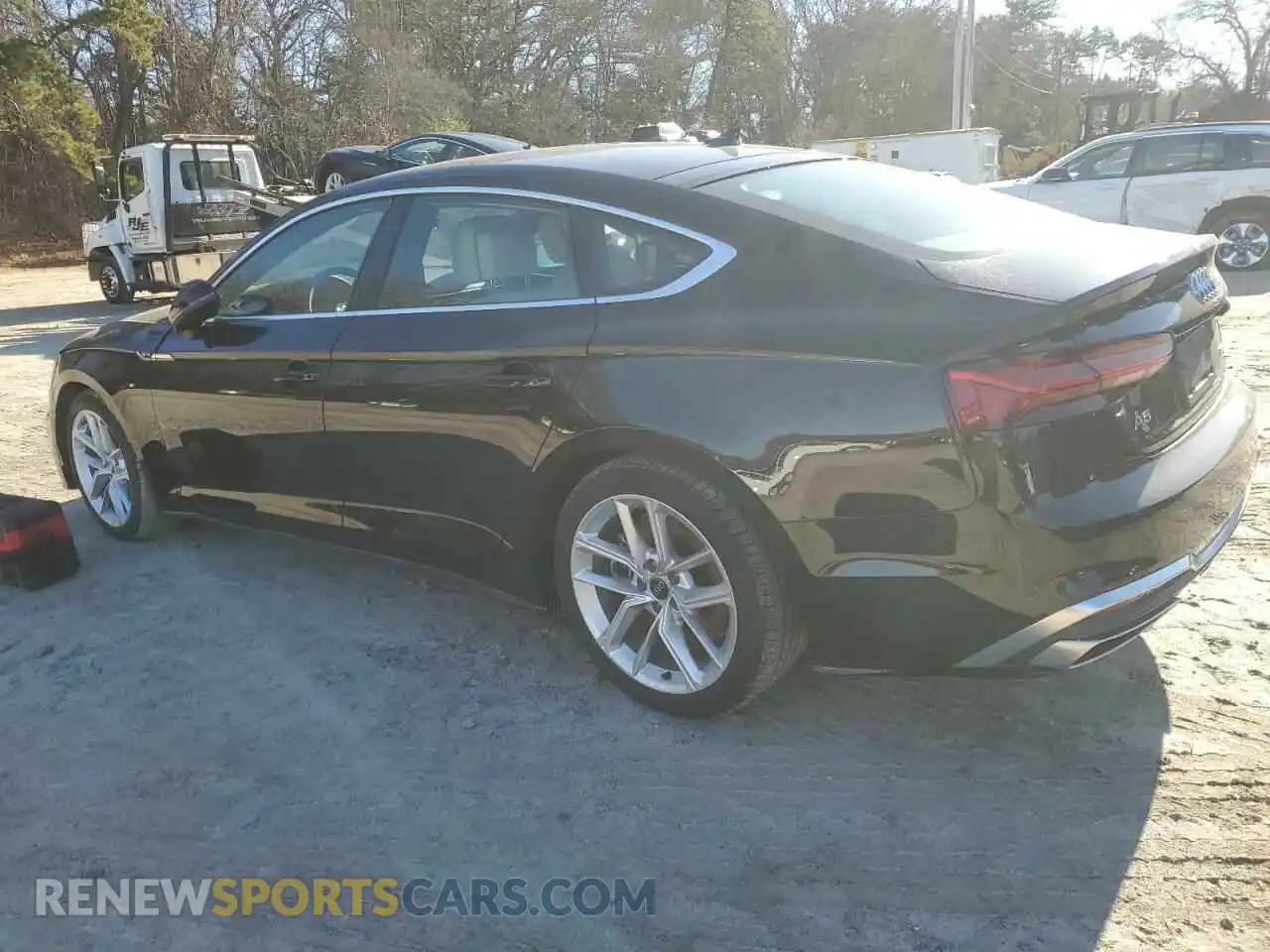 2 Photograph of a damaged car WAUFACF58RA096363 AUDI A5 2024