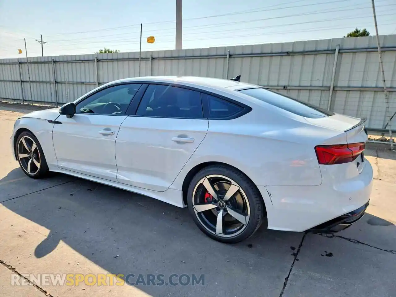 2 Photograph of a damaged car WAUFACF58RA103201 AUDI A5 2024