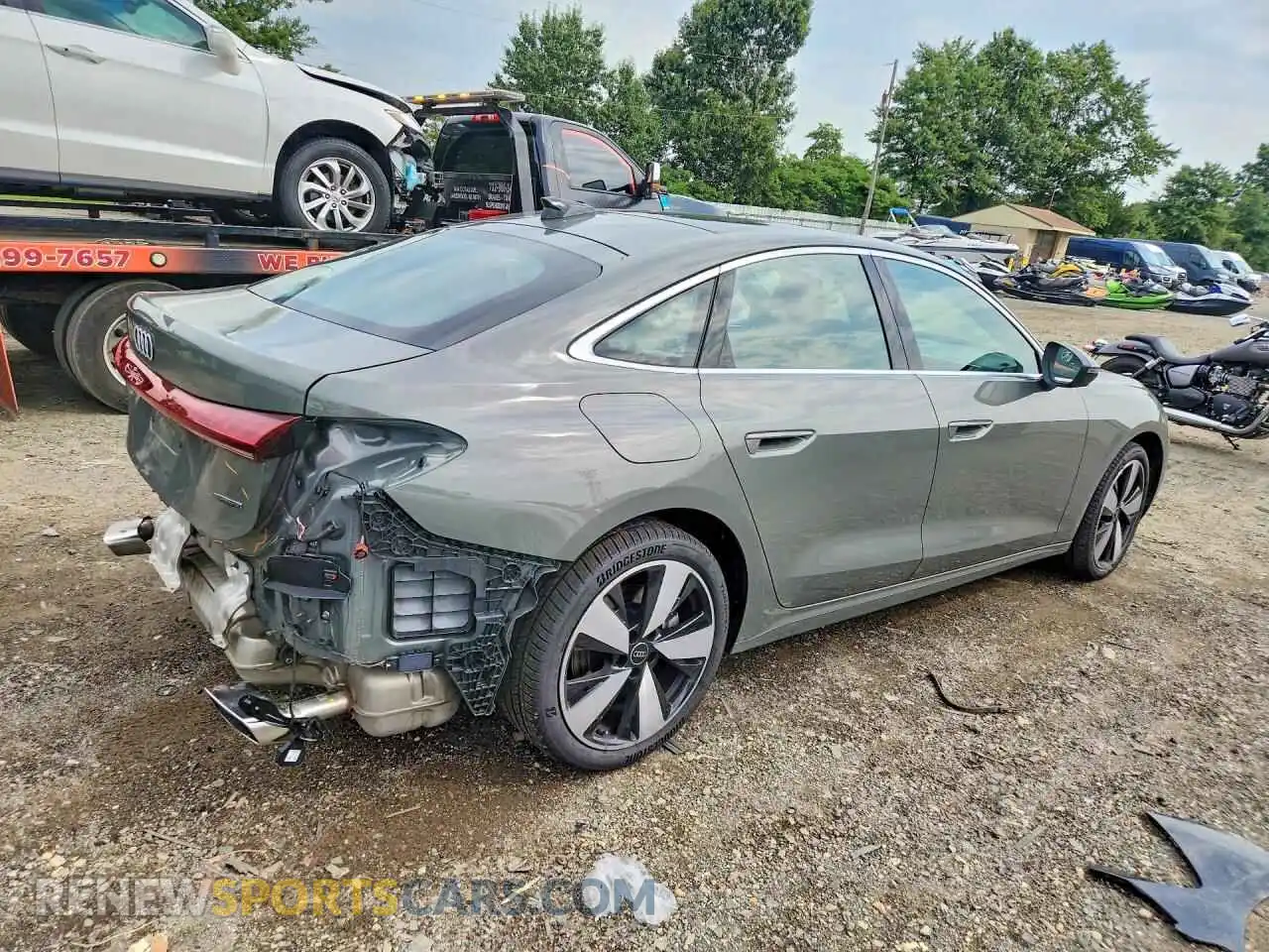 3 Фотография поврежденного автомобиля WAU2BCFU8SN077197 AUDI A5 2025
