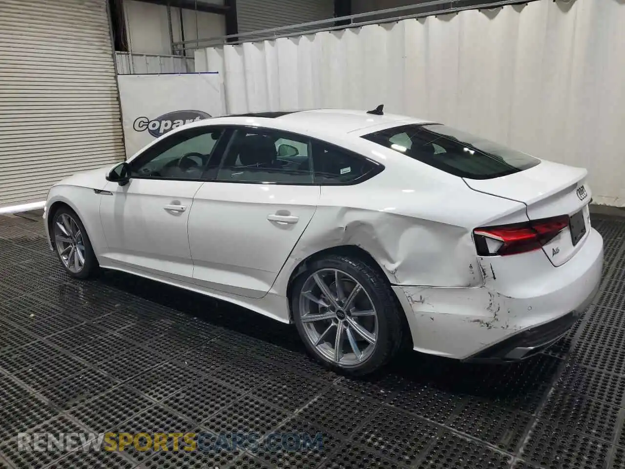 2 Photograph of a damaged car WAUDACF50SA005888 AUDI A5 2025
