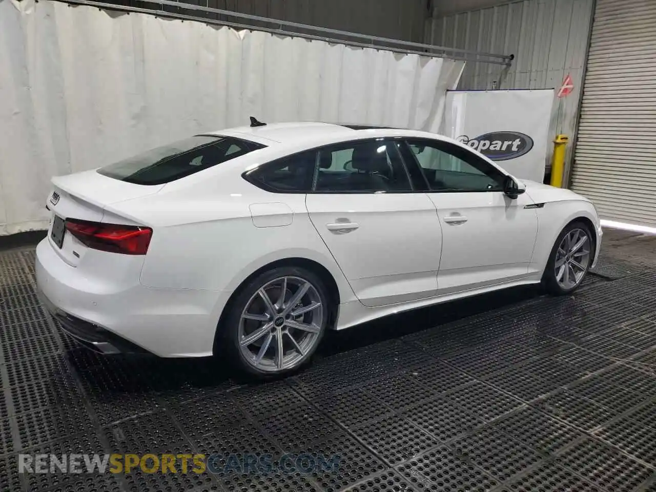 3 Photograph of a damaged car WAUDACF50SA005888 AUDI A5 2025