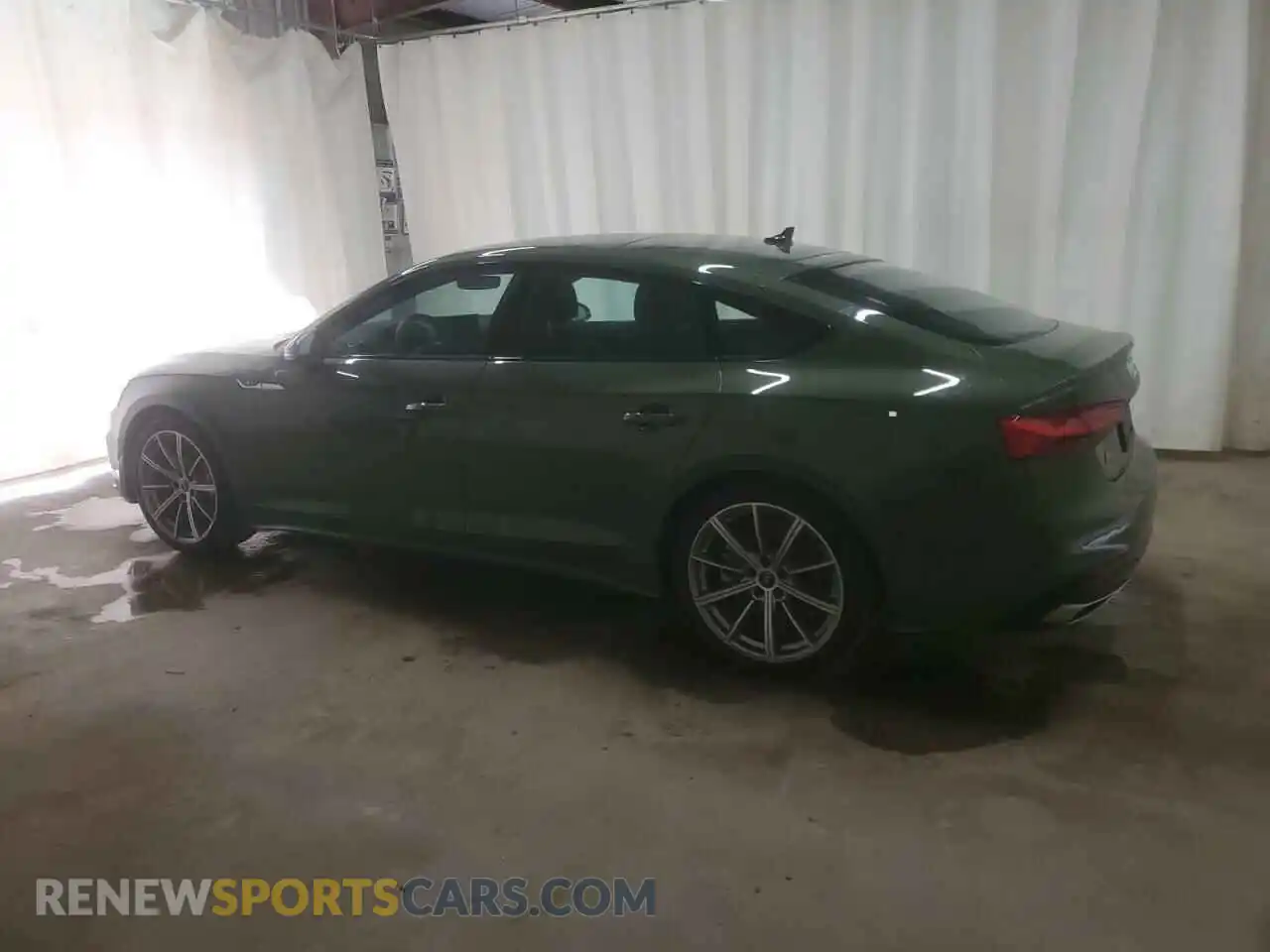 2 Photograph of a damaged car WAUDACF51SA004412 AUDI A5 2025