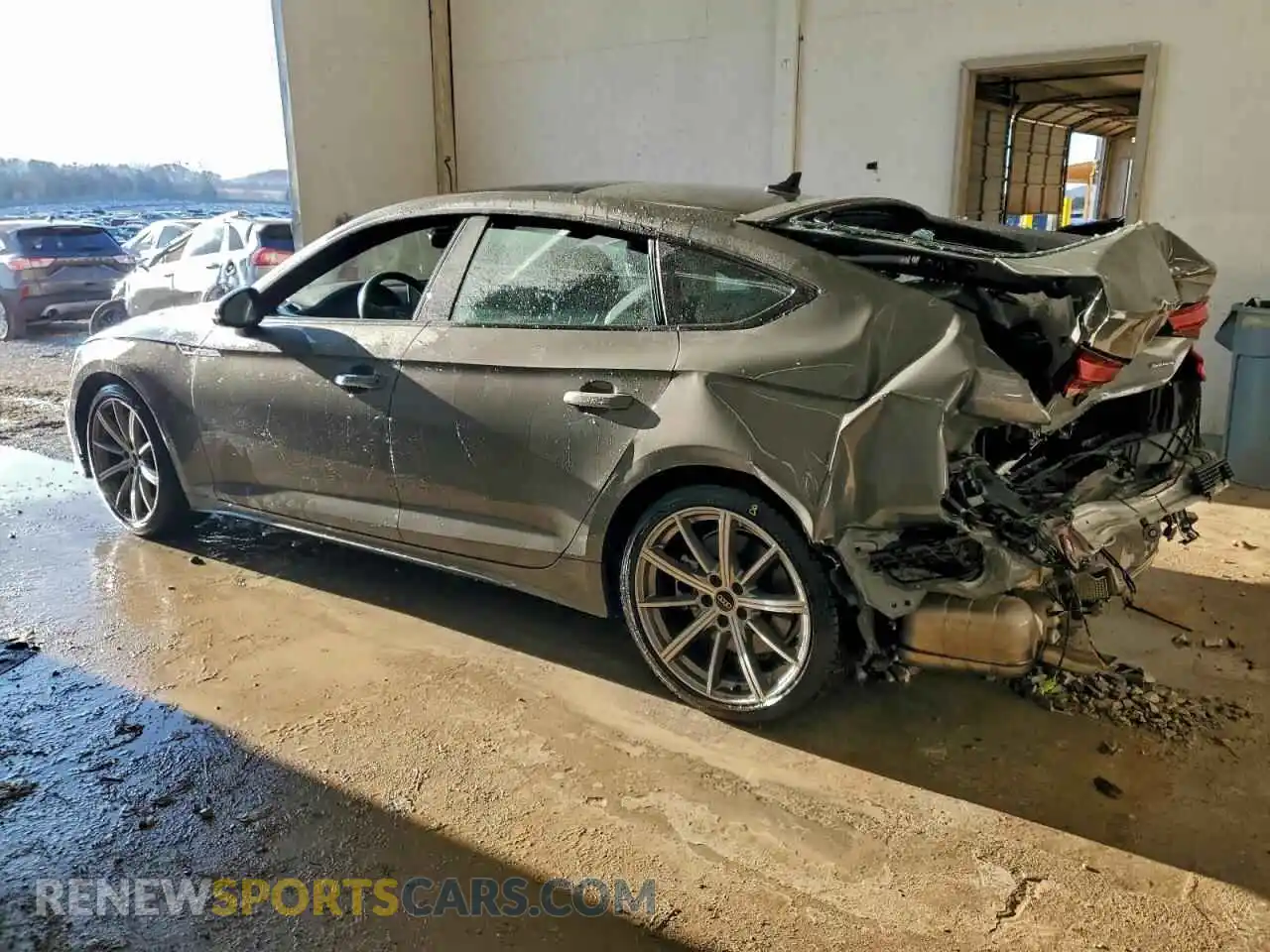 2 Photograph of a damaged car WAUDACF51SA007486 AUDI A5 2025