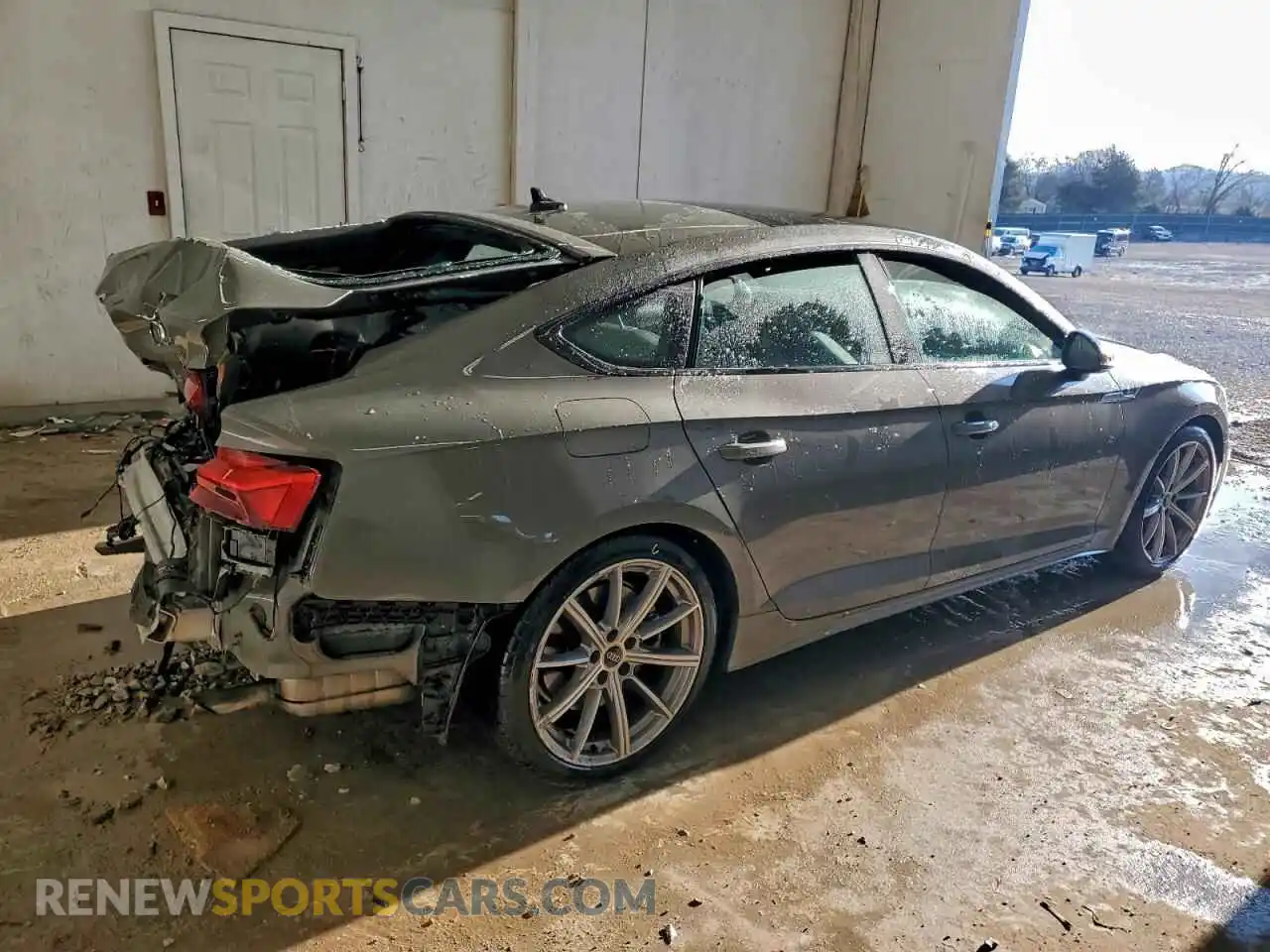 3 Photograph of a damaged car WAUDACF51SA007486 AUDI A5 2025
