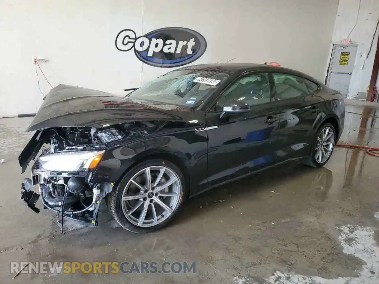 1 Photograph of a damaged car WAUDACF51SA010324 AUDI A5 2025