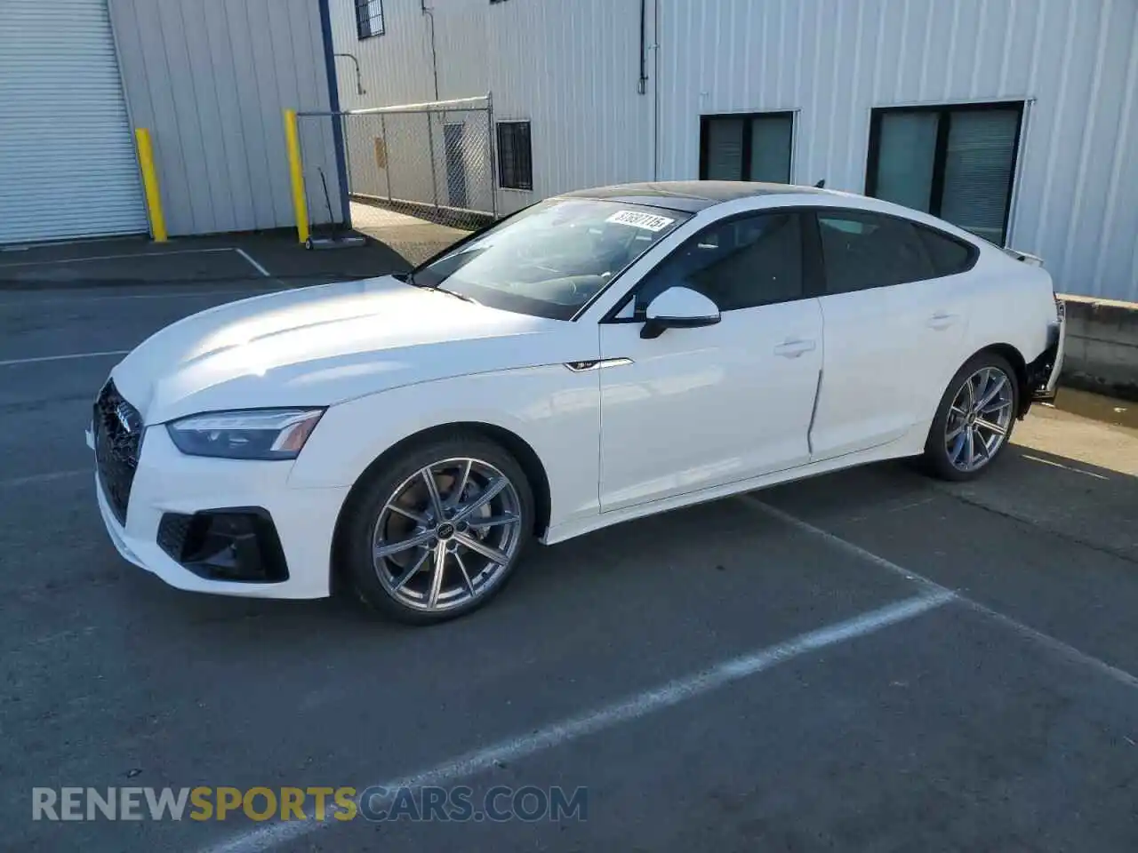 1 Photograph of a damaged car WAUDACF53SA000491 AUDI A5 2025