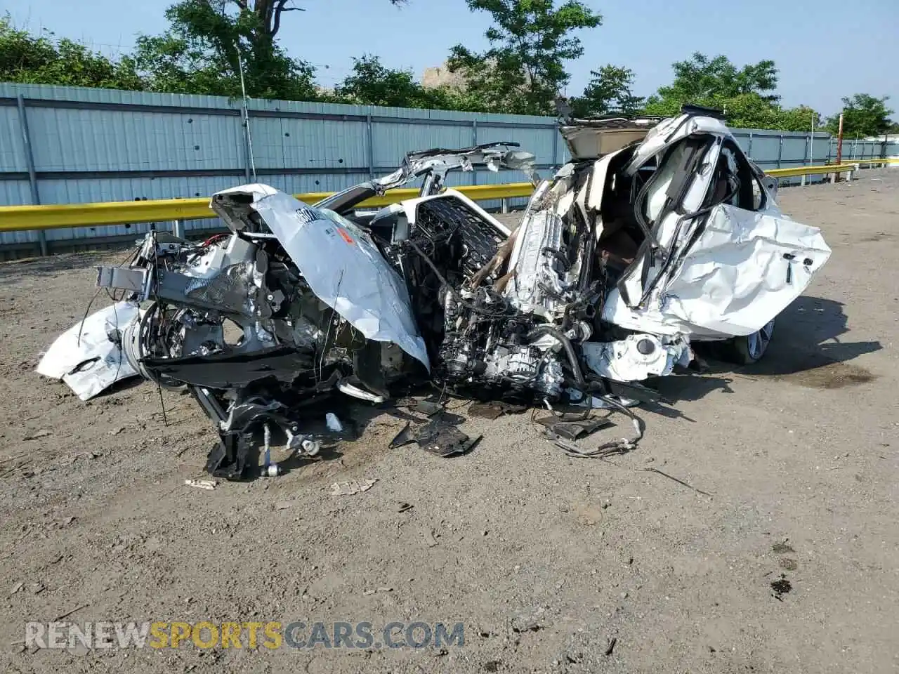 1 Photograph of a damaged car WAUDACF54SA005473 AUDI A5 2025
