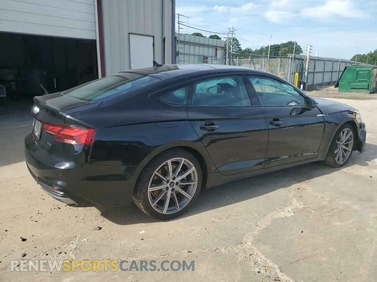 3 Photograph of a damaged car WAUDACF55SA004560 AUDI A5 2025