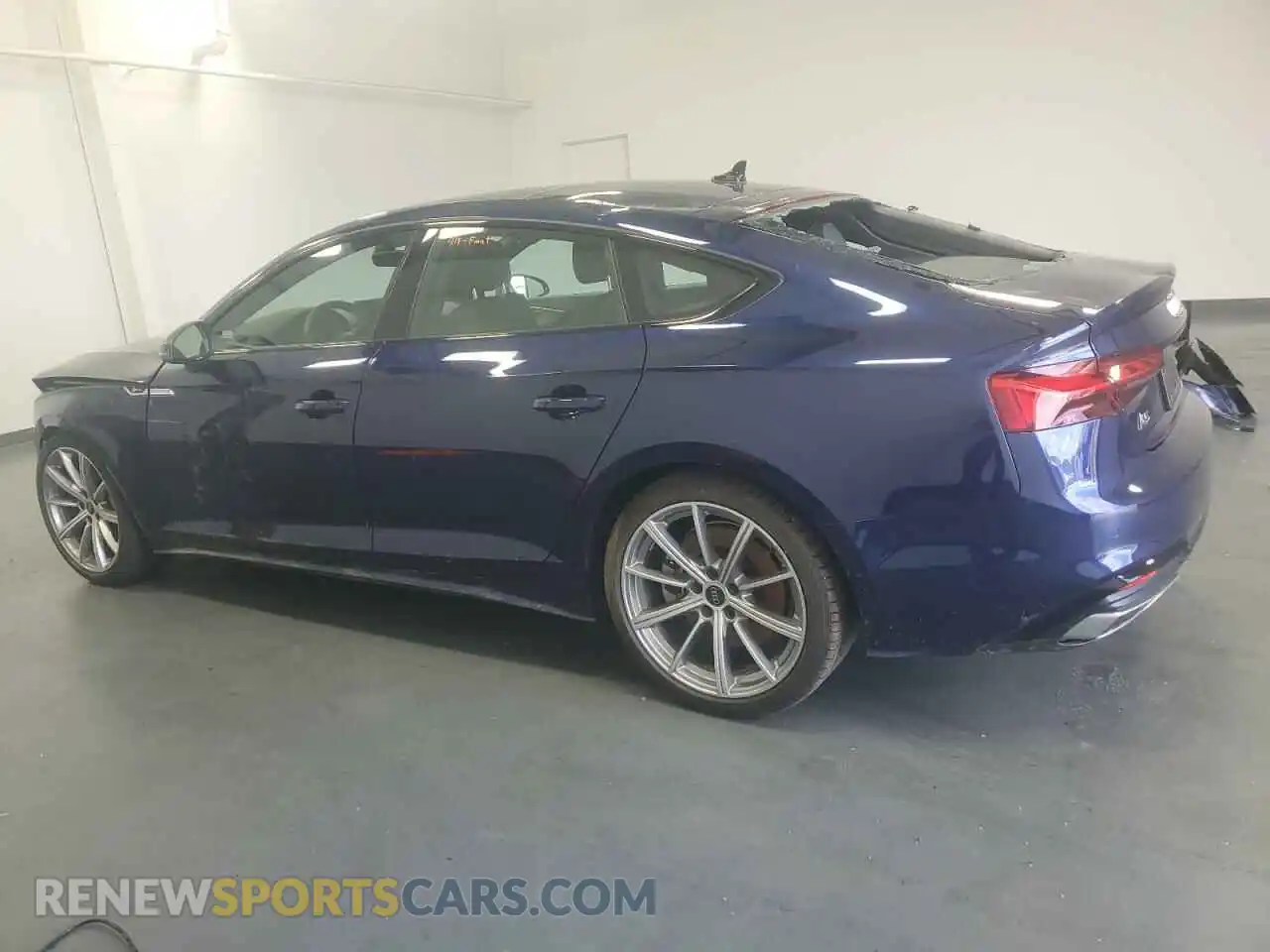 2 Photograph of a damaged car WAUDACF56SA004860 AUDI A5 2025